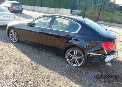 2011 Infiniti G37X из США, поврежденный, VIN JN1CV6AR2BM352400